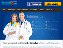 Tablet Screenshot of myhealthperx.com